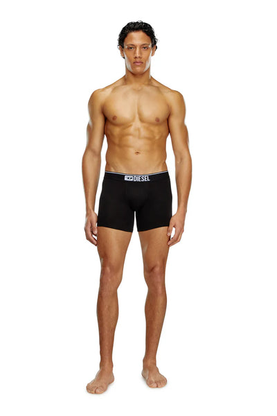 Three-pack of plain long boxer briefs