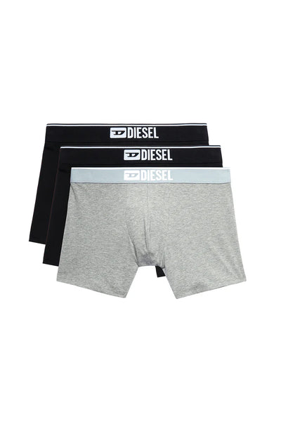 Three-pack of plain long boxer briefs