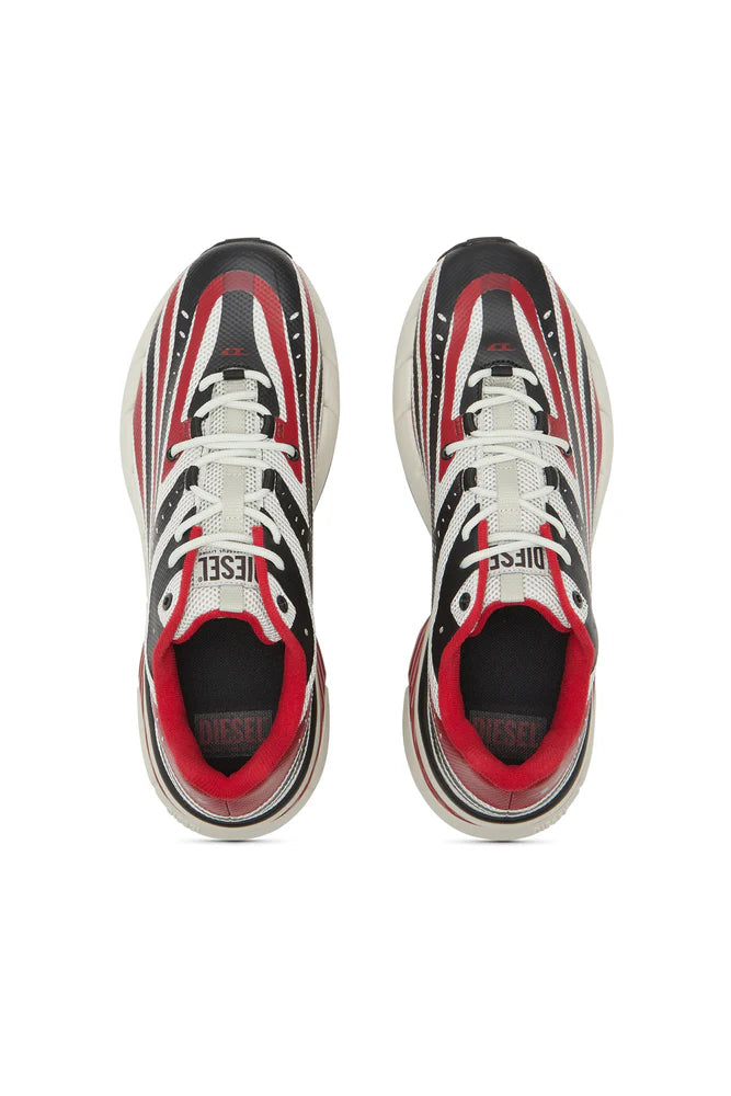 D-Airspeed Low-Striped sneakers in coated mesh