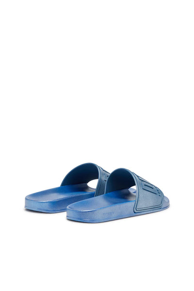 Sa-Mayemi-Slides in pearlescent rubber