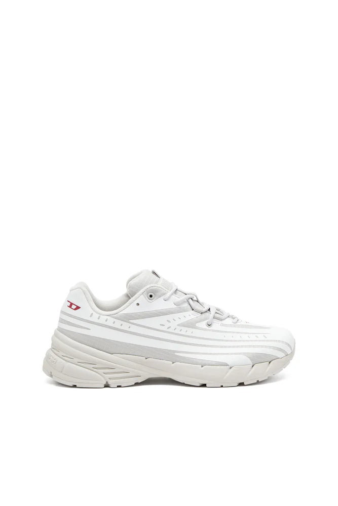 D-Airspeed Low-Striped sneakers in coated ripstop