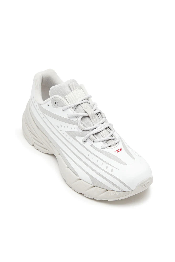 D-Airspeed Low-Striped sneakers in coated ripstop