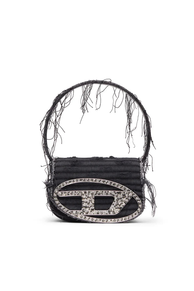 1DR-Iconic shoulder bag in canvas and leather