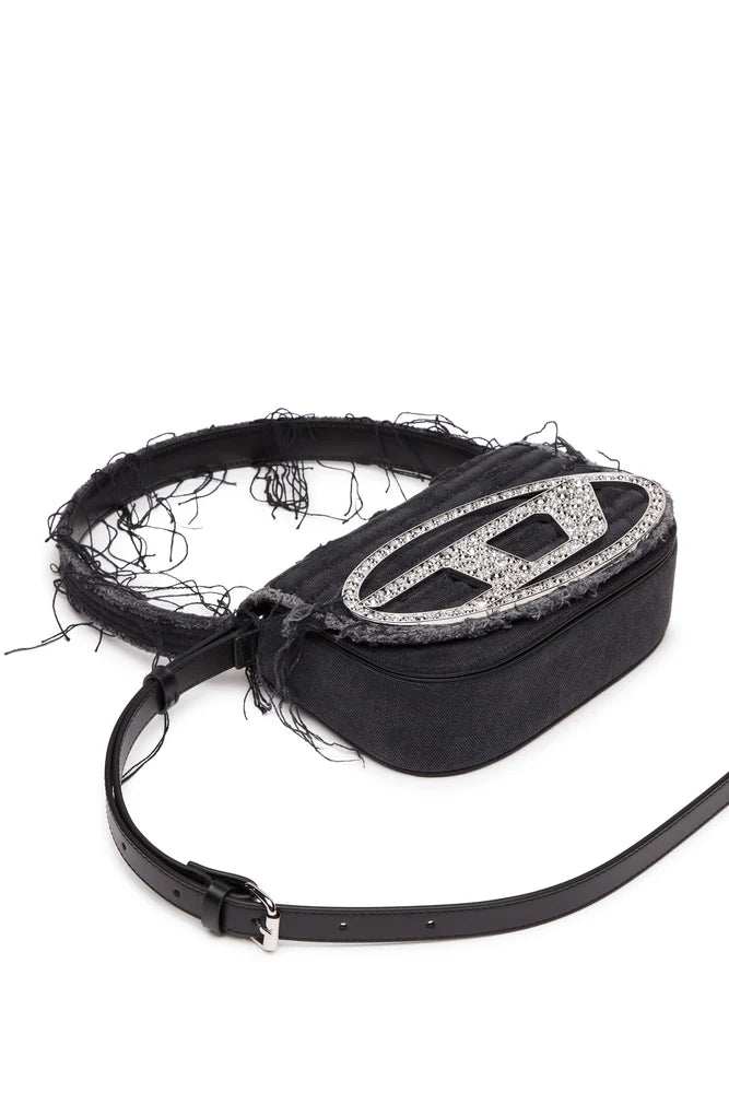 1DR-Iconic shoulder bag in canvas and leather