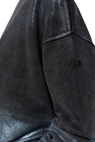 Faded metallic sweatshirt