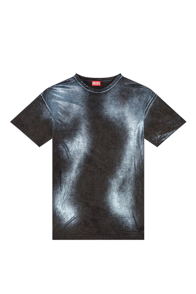 Faded metallic T-shirt