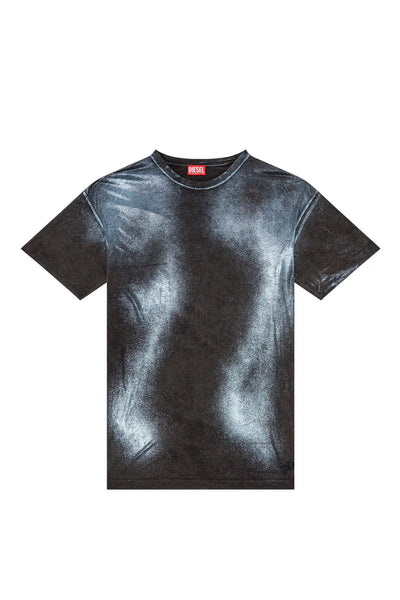 Faded metallic T-shirt
