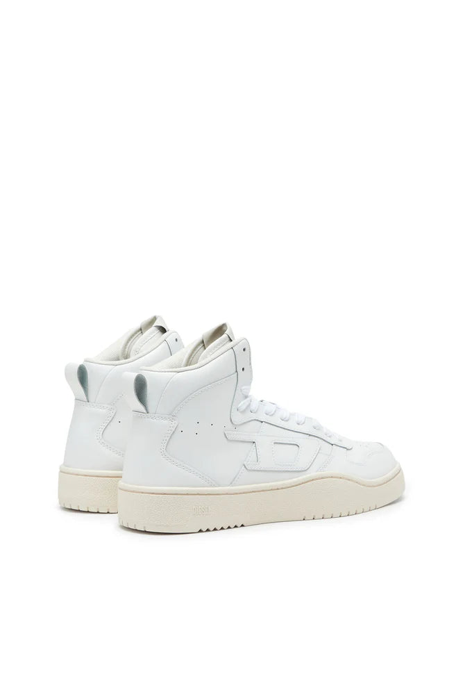 S-Ukiyo-High-top sneakers in leather