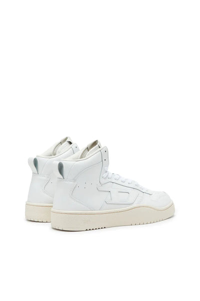 S-Ukiyo-High-top sneakers in leather
