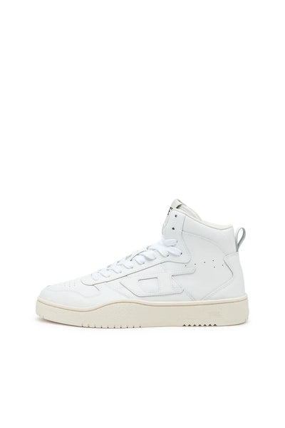 S-Ukiyo-High-top sneakers in leather