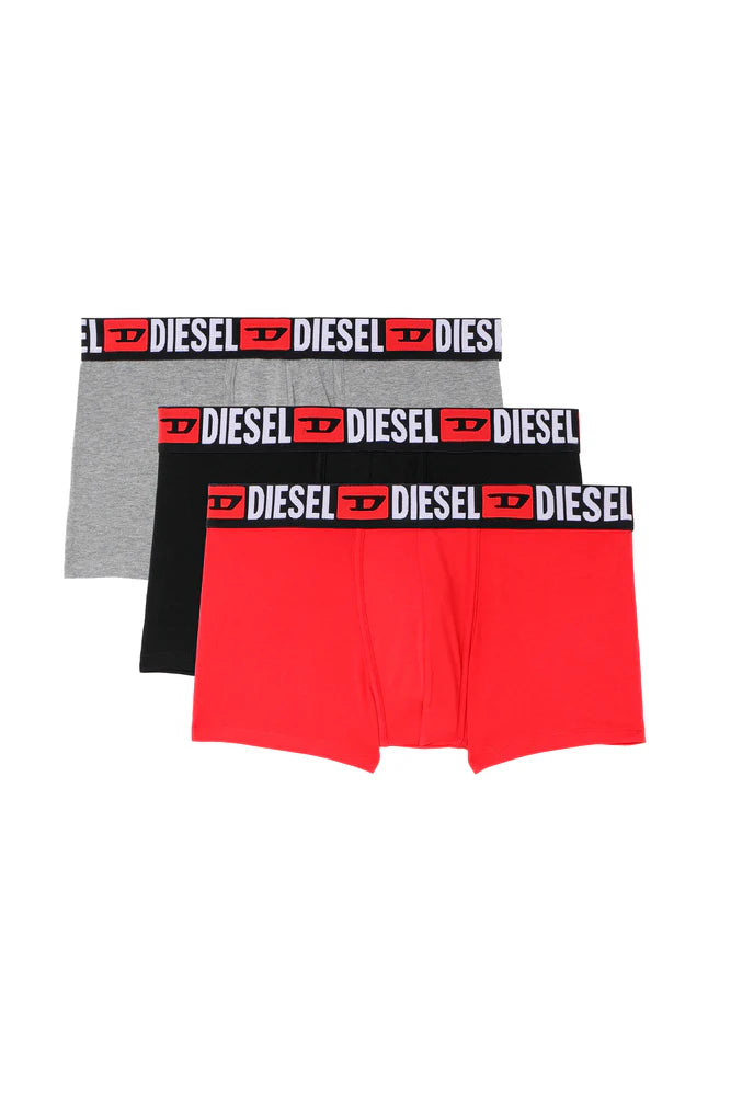 All-Over Logo Waist Boxers - 3 Pack